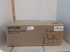 Unopened Sifine Masticating Juicer (upstairs master bedroom)