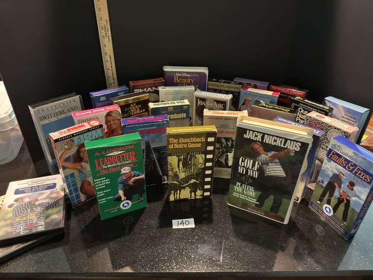 Lot of movies (located in dining room)