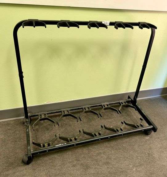 Rolling Quik Lok Multi-Guitar Stand