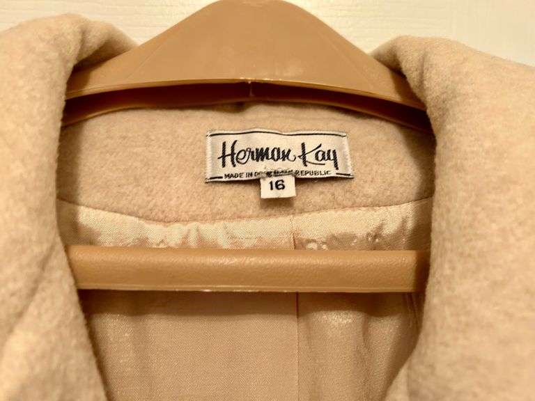 Herman Kay Coat (Located in Hallway Closet)