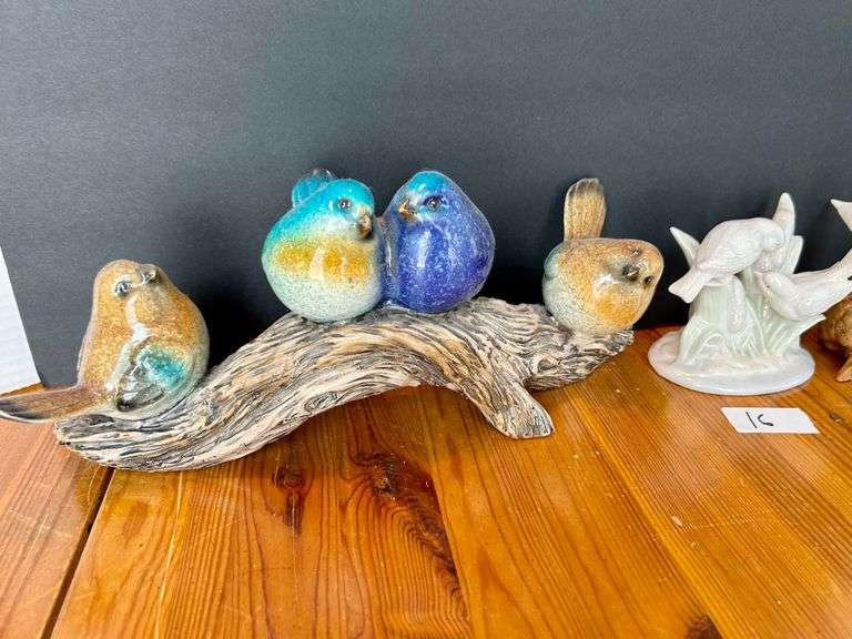 4pc Bird Figurines (Located Near Front Door)