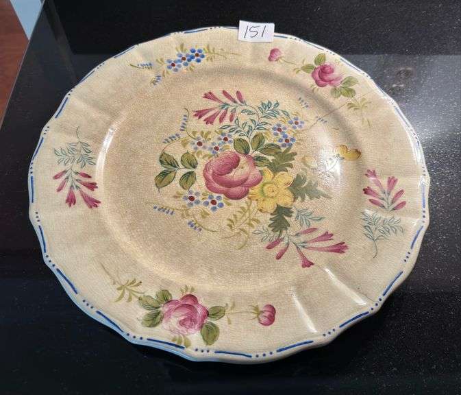 Cheese ball platter, vintage Mikori ware Japannlarge serving tray