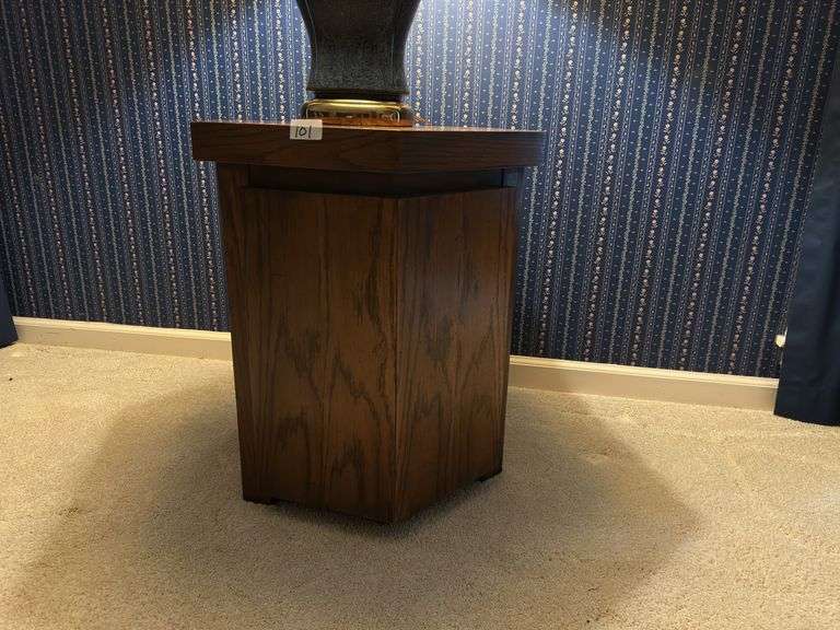 Lamp, 30" tall (located in navy bedroom)