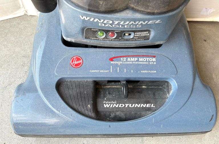 Hoover Windtunnel Bagless Vacuum (Located Garage)