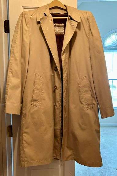 London Fog Coat (Located in Hallway Closet)