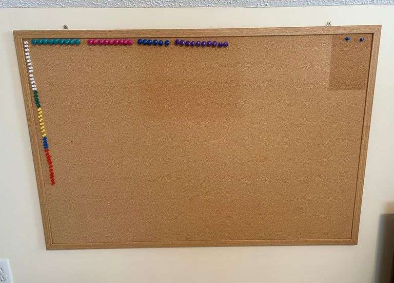 2pc Cork Bulletin Board (Located in Upstairs Loft)