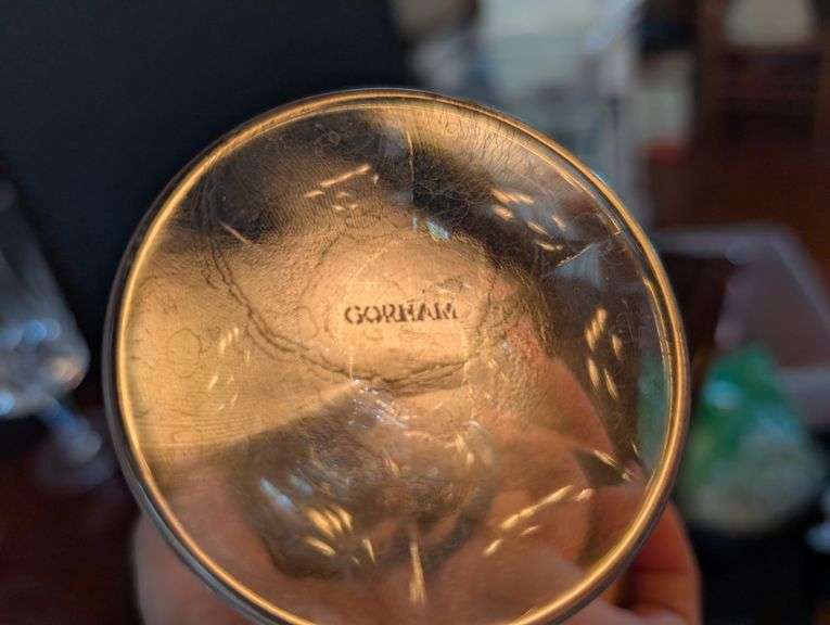 10 pc. Gorham ice tea glasses (located in dining room)