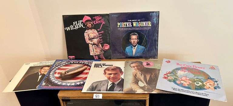 7pc Misc Records (Located in Bedroom to the Left)