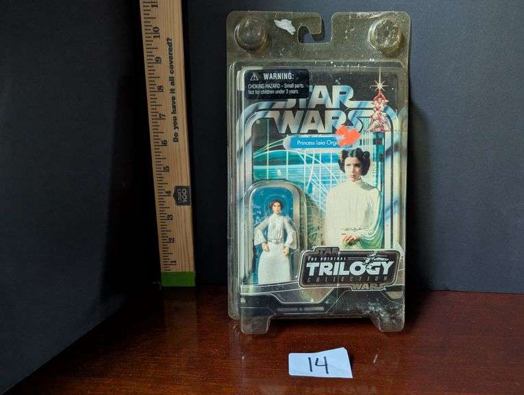 Princess Leia, Star wars original trilogy collection(located in back bedroom)
