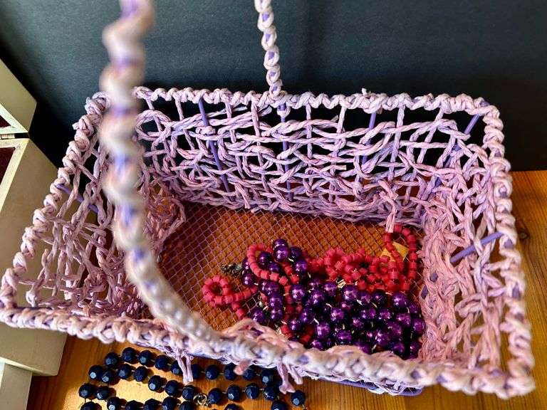 Jewelry Lot of Necklaces, Bracelets, Jewelry Box and More