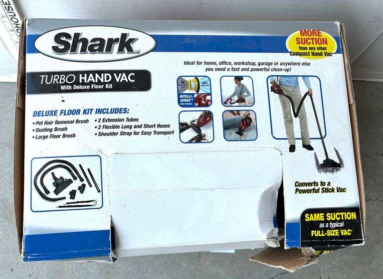 Shark Turbo Hand Vac (Located Garage)