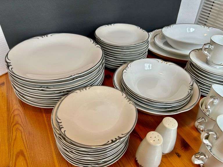 80pc Style House Embassy Fine China Made in Japan (Located in Dining Room)