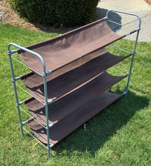 Shoe Rack, 36”X11 1/2”X28 7/8” (Located Garage)