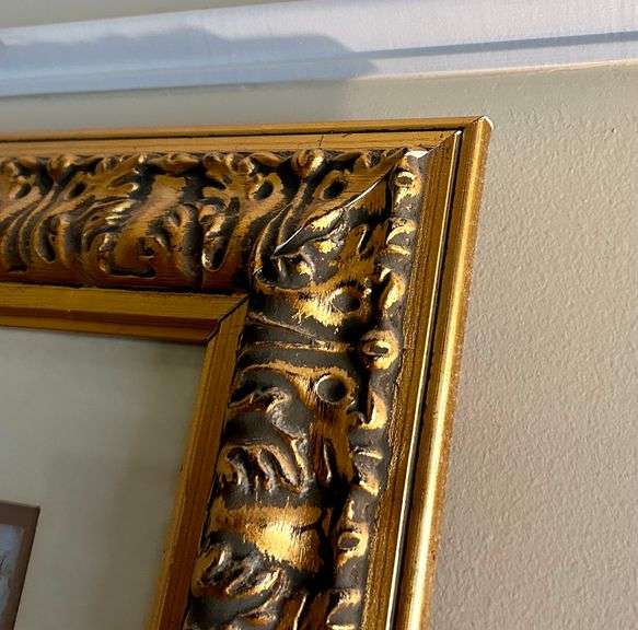 Framed Wall Decor 30 3/4”x42” (Located in Living Room)