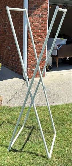 X Frame, 20 1/4”X19”X60 1/2” (Located Garage)