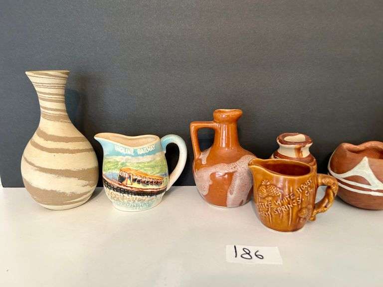 10pc Pitchers,Vases, Salt & Pepper Shakers and More (Located in Kitchen)