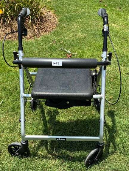 Drive Collapsable Walker and Chair (Located Garage)