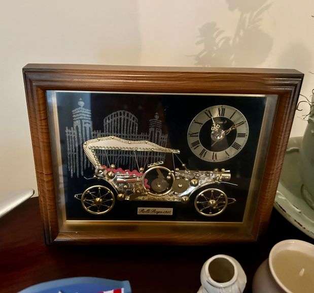 Lot of Artificial Flowers, Clock and More (Located in Bedroom to the Right)