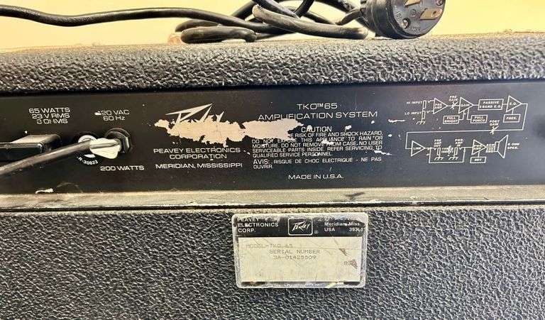 Rolling Peavy Amp 27.5”x20.5”