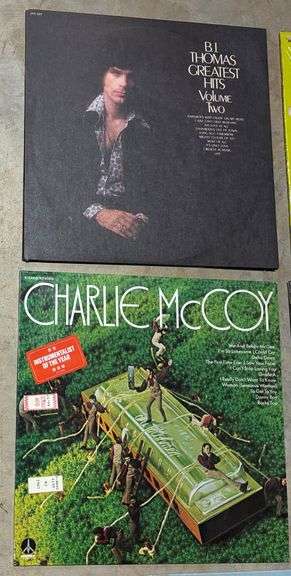 8 pc Records (Located Basement Section 1)