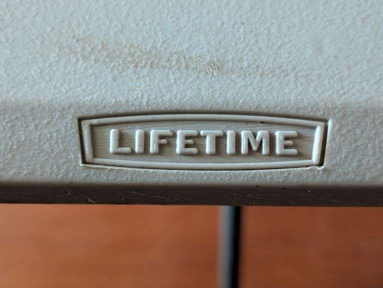Lifetime table 72"x30"x29"tall(located in living room)