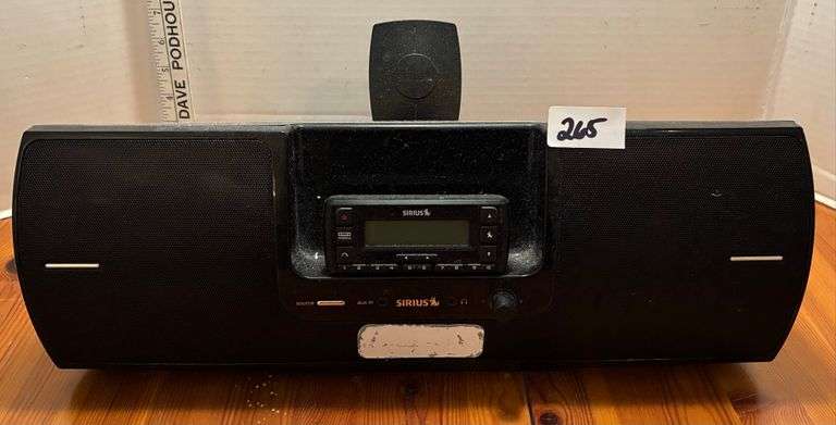 Sirius XM Deck with Dock (Located Kitchen)