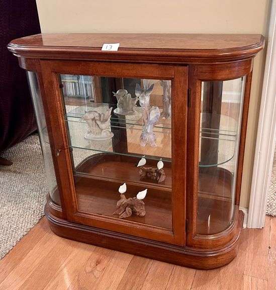 Curio Cabinet 29”x32” (Contents Not Included) (Located Near Front Door)