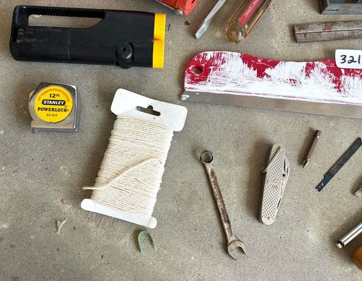 Electric Drill, Screw Drivers, Pocket Knife and More (Located Garage)