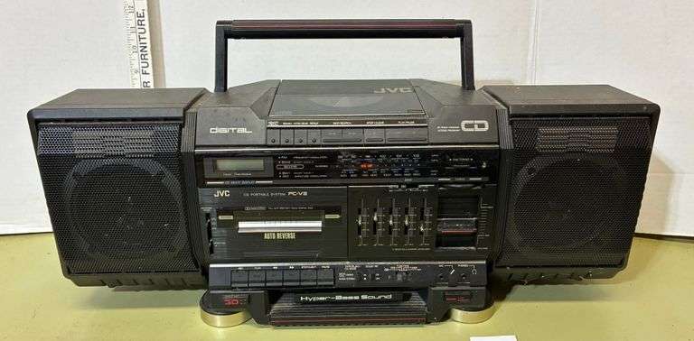JVC CD Portable System (Power Cord Included) (Located Basement Water Heater Room)