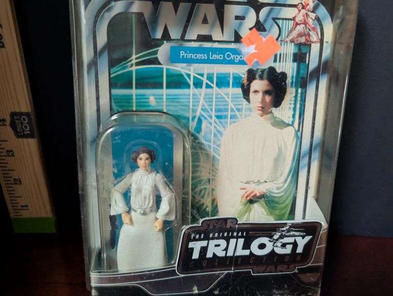 Princess Leia, Star wars original trilogy collection(located in back bedroom)