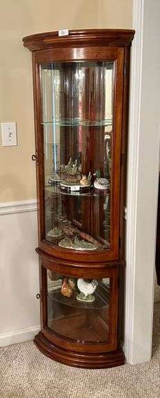 Curio Cabinet 68 1/4”x23” (Contents Not Included) (Located in Dining Room)