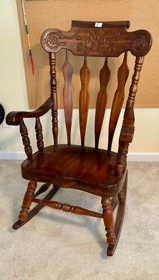 Rocking Chair 43” Tall (Located in Upstairs Loft)