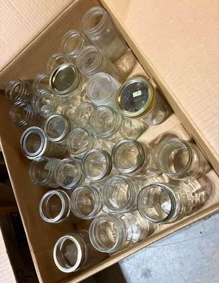 5 Boxes Canning Jars and More (Located Basement Section 1)
