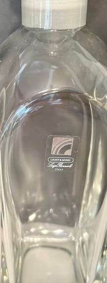 Luigi Bormioli Glass Decanter (Located in Master Bedroom)