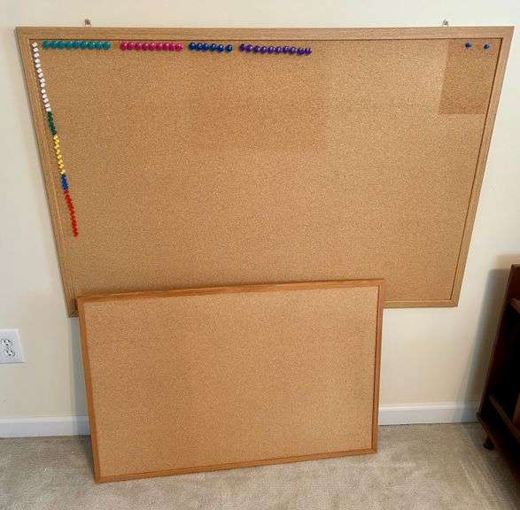 2pc Cork Bulletin Board (Located in Upstairs Loft)