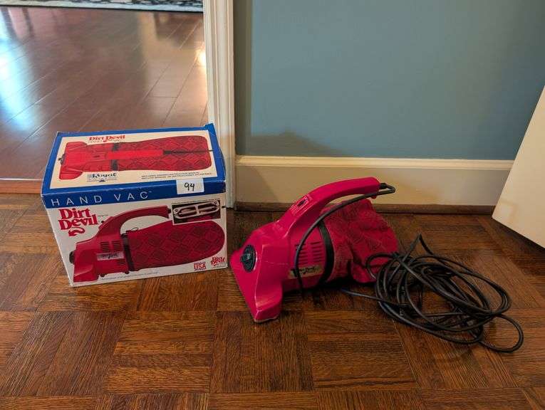 Dirt Devil hand vac(located in closet near front door)