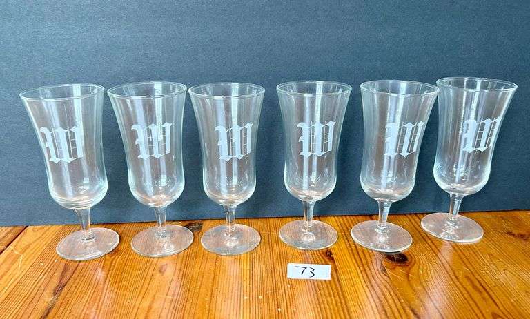 6pc Drinking Glasses (Located in Dining Room)