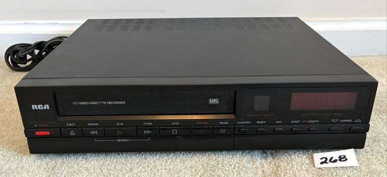 RCA VHS Player (Located Left Bedroom)
