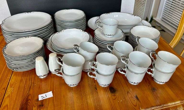 80pc Style House Embassy Fine China Made in Japan (Located in Dining Room)
