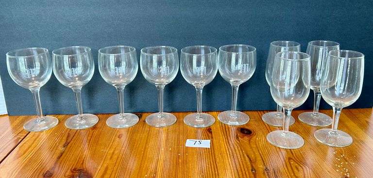 10pc Drinking Glasses (Located in Dining Room)