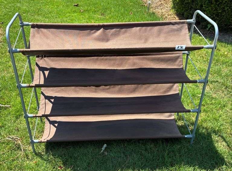 Shoe Rack, 36”X11 1/2”X28 7/8” (Located Garage)