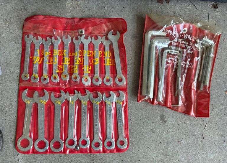 Tool Sets (Not Complete) and More (Located Garage)