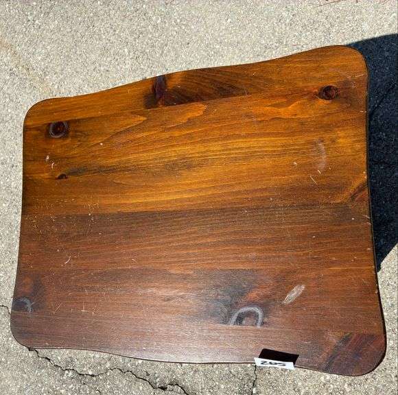 Magazine Side Table, 20 1/4”X14 3/4”X23 3/4” (Has Scratches) (Located Garage)