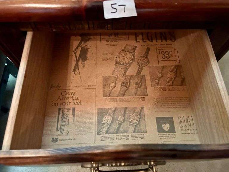 2 Drawer Night Stand 22.5”x21” (Located in Master Bedroom)