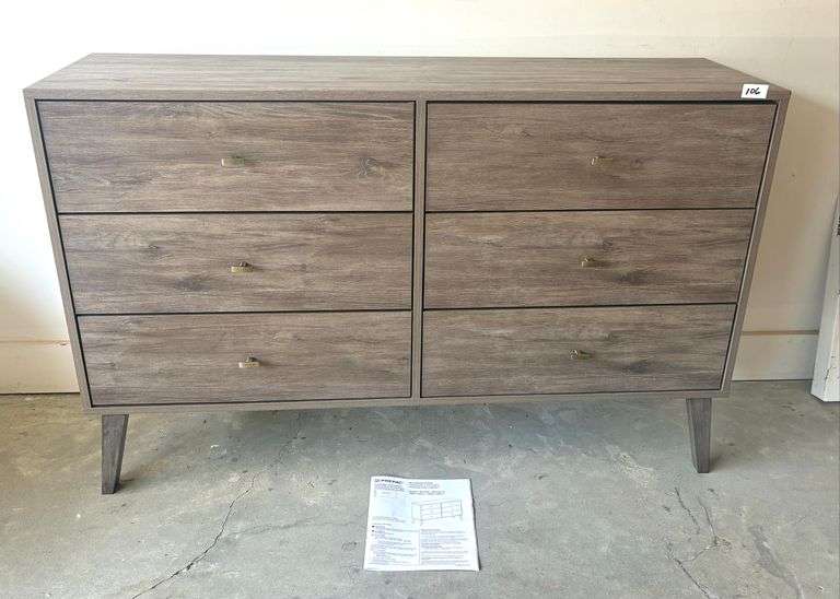 Prepac, 6 Drawer Chest (Located Garage)