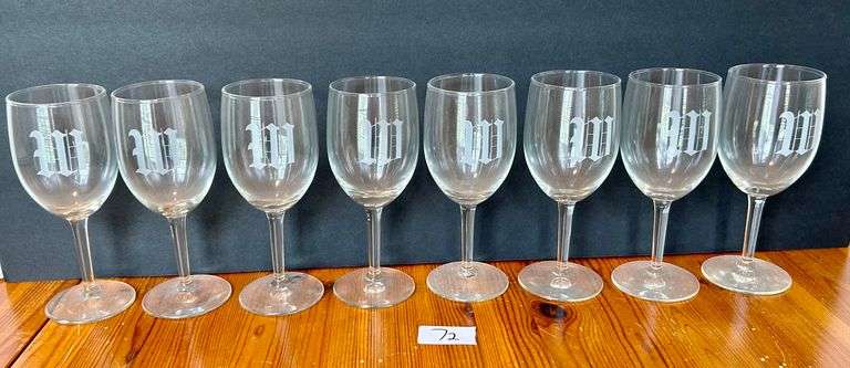8pc Drinking Glasses (Located in Dining Room)