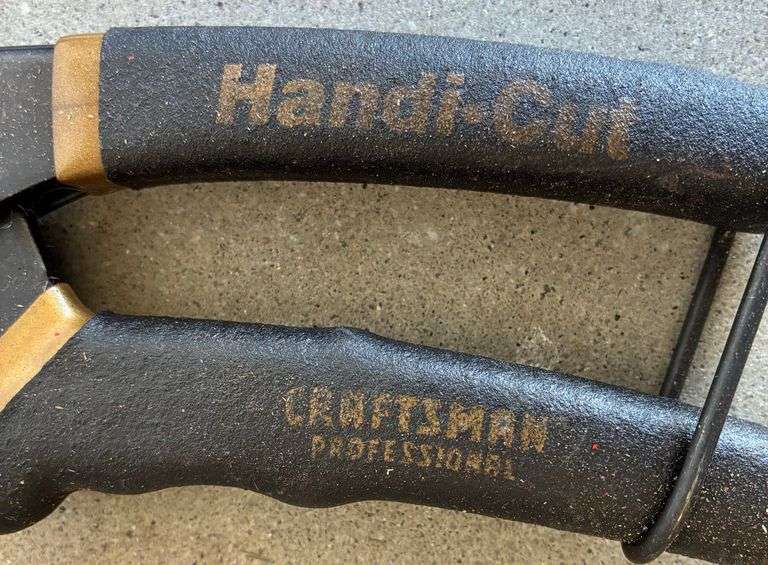 3 pc Craftsman Robo-Grip and Handi-Cut (Located Garage)