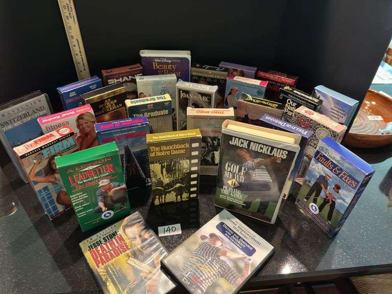 Lot of movies (located in dining room)