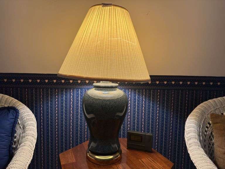 Lamp, 30" tall (located in navy bedroom)
