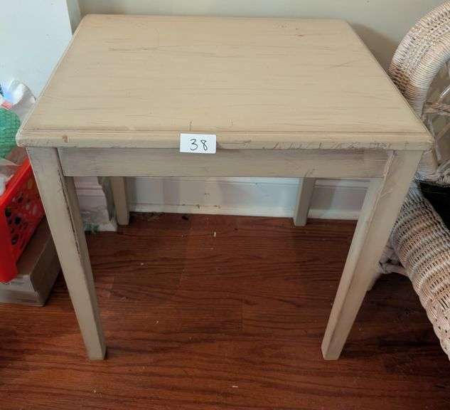 Side table, 21"x17"x22"tall (located in living room)
